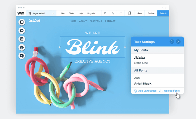 Drag And Drop Website Builder