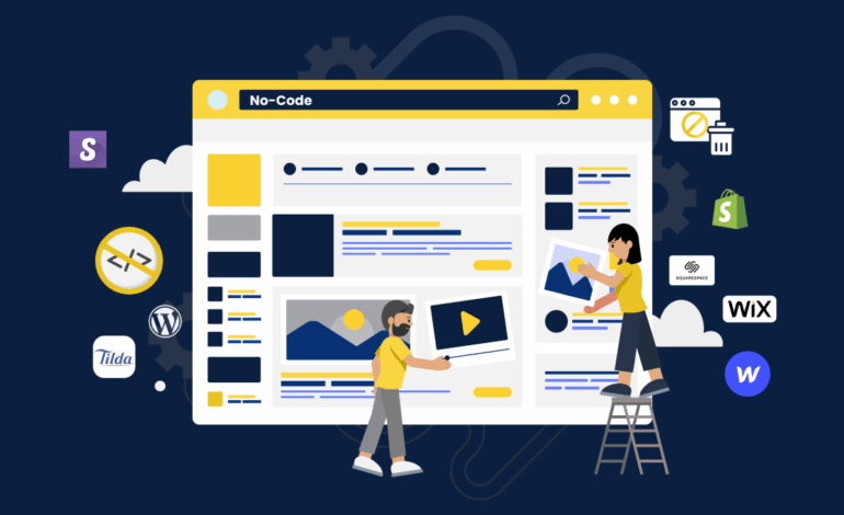 Popular No-Code Website Builders: A Comparison
