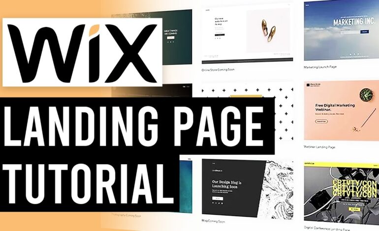 Optimizing Your Wix Landing Page for SEO