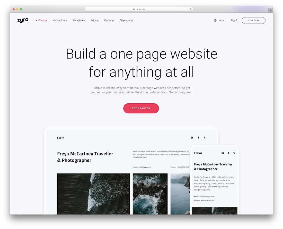 Key Features to Look for in a One-Page Website Builder